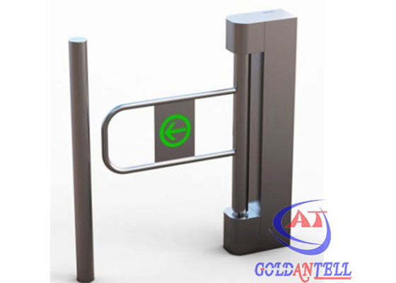 Security Entrance Vertical Swing Barrier With Adjustable Swing Arm For Disabled People