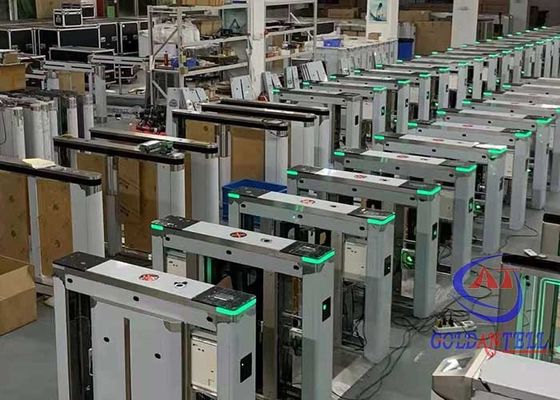 Anti Collision Security Turnstile Gate Face Recognition For Scenic