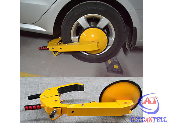 A3 Steel Manual car wheel lock With Imported Locks , wheel clamps for cars