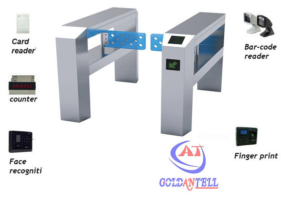 Supermaret Swing Barrier Gate with counter / automatic swing gate for Charge Management