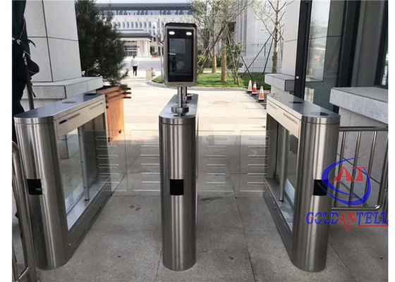 Outdoor Rfid Card Reader Swing Barrier Gate Turnstile Security With Counter