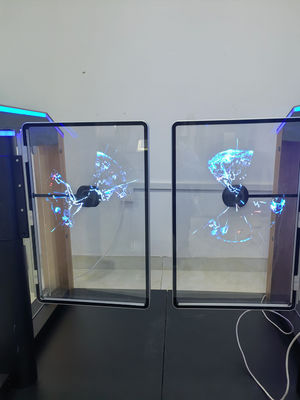 304 SS Fast Speed Gate Turnstile For Secure And Access Control High Speed 35-40 Person Per Minute With Advertising Door