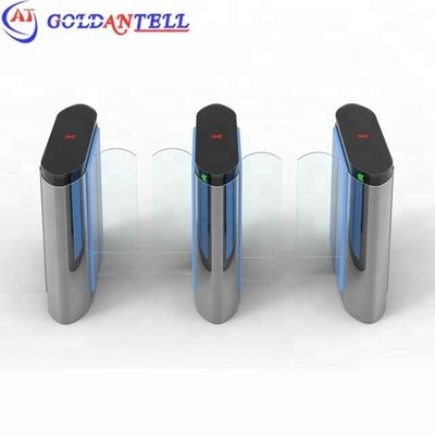 High Security Optical Turnstile Speed Gate with 1400x300x1000mm Cabinet and DC12V Power Supply