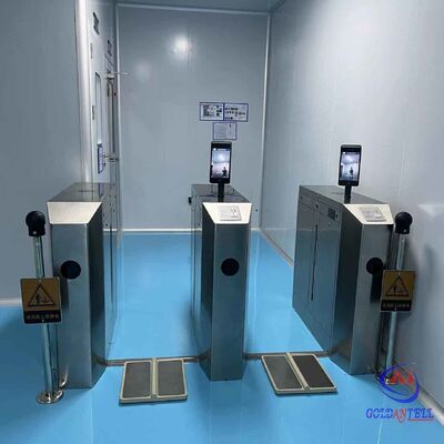 EPA Entry Static Control Gate Personnel Grounding Verification Hub for Microelectronics and High-Tech Production Floor CE
