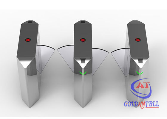 Acrylic Glass Dual Core 0.2 Second SS316 Flap Barrier Gate