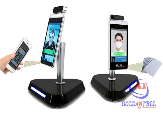 0.2s Face Recognition Infrared Thermometer Hospital QR Code Verification Pass Scanner