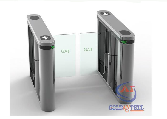 Passage Access Automatic Security Swing Barrier Gate For Metro Station / Stadium / University