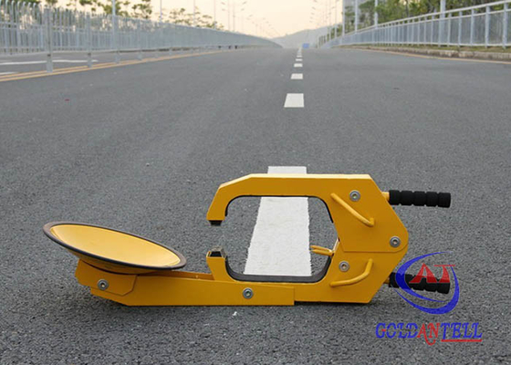 Portable 2.5mm steel Anti Theft IP54 Car Wheel Lock
