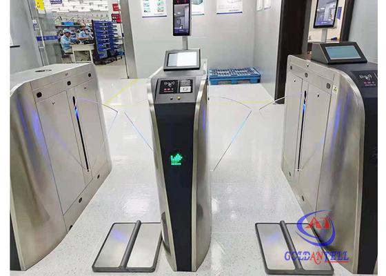 Indoor Outdoor ESD Turnstyle Protecting Pedestrians in Electronic Factories