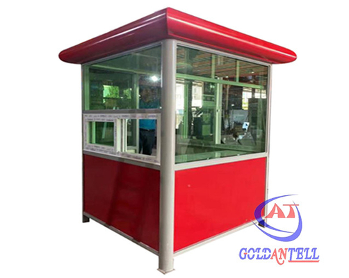 Stan Penjaga Keamanan Luar Ruangan Umur Panjang Untuk Pos Penjaga Tempat Parkir Kantor Tiket