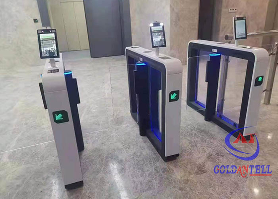 Pintu Putar Kontrol Akses Penghalang Ayun Elektronik Dengan Sistem Penghitung Pemindai Termal Keamanan