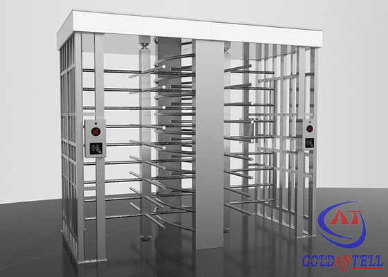 Bi - directional Pintu Putar Tinggi Penuh Bandara Stasiun Kereta Bawah Tanah Pintu Putar Otomatis