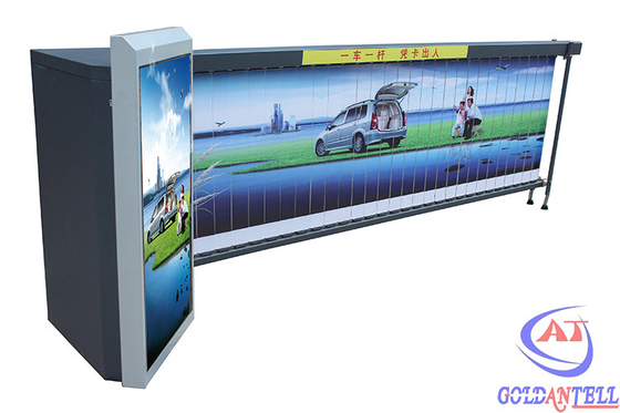 Remote Control Electronic Barrier Gates 1 - 4 Meter Panjang Hambatan Untuk Iklan