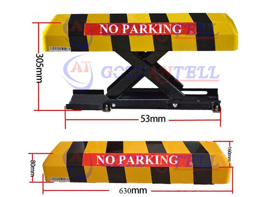 DC12v 70Ah 30M Reomte Indoor / Outdoor Car Parking Locks 3 Sampai 4 Bulan Dapat diisi ulang