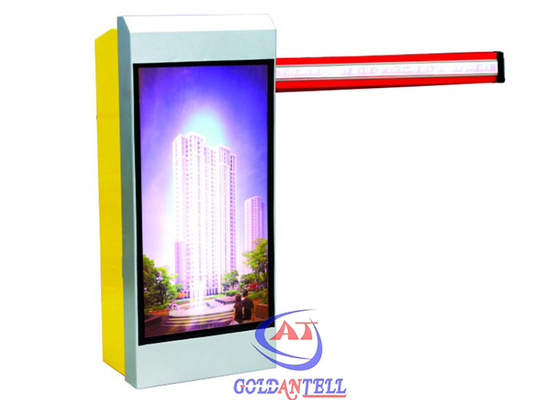 Deluxe Straight Arm Advertising Boom Barrier Gate RFID Acess Tugas Berat Tahan Air IP54