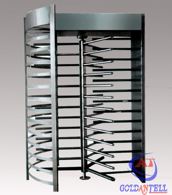 Keamanan Stainless Steel Gerbang Pintu Putar Tinggi Penuh dengan Manajemen Mekanik Listrik