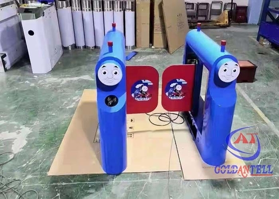 TK Swing Barrier Gate 600 - 900mm Lebar bagian bi arah dapat disesuaikan