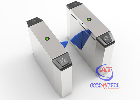 Kontrol Akses Multifungsi Flap Barrier Gate bagian kontrol pintu masuk Untuk Tempat Umum