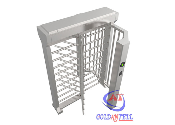 Kartu RFID Face Full Height Turnstile High Safety Single / Double Lane Untuk Penjara
