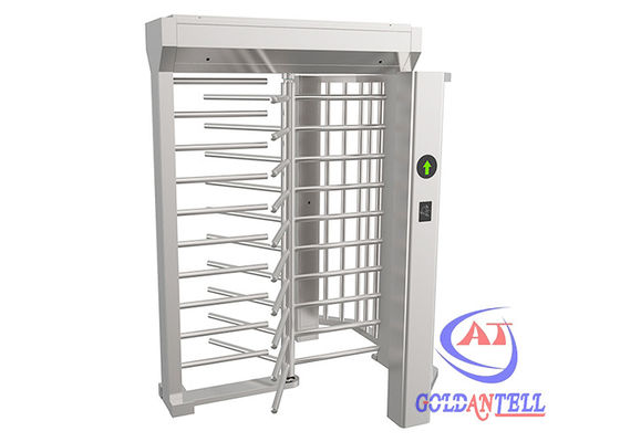 RFID Card Face Full Height Turnstile High Saftey Single / Double Lane For Prison