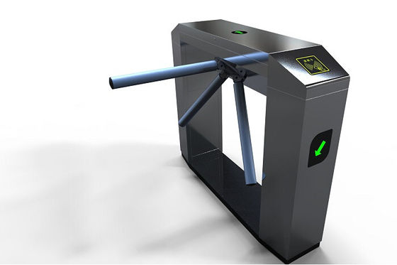 LED Indicate Access Control Tripod Turnstile Gate / CE Waist Height Turnstiles