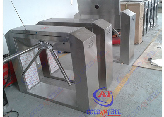 Access Control System Waist height Tripod Turnstile Gate Customized
