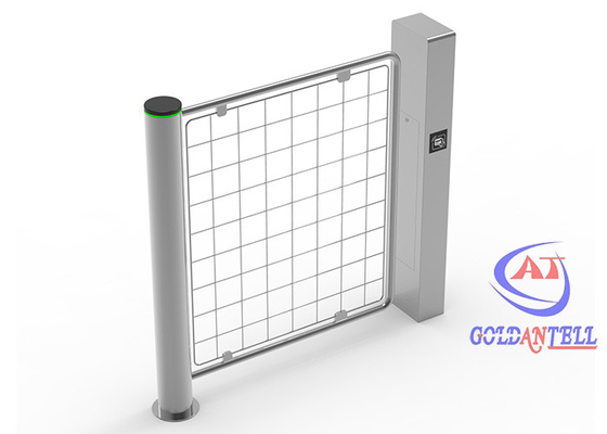 Sesuaikan OEM ODM Security Turnstiles Portabel 1.6meter Untuk Bioskop Gym Kantor