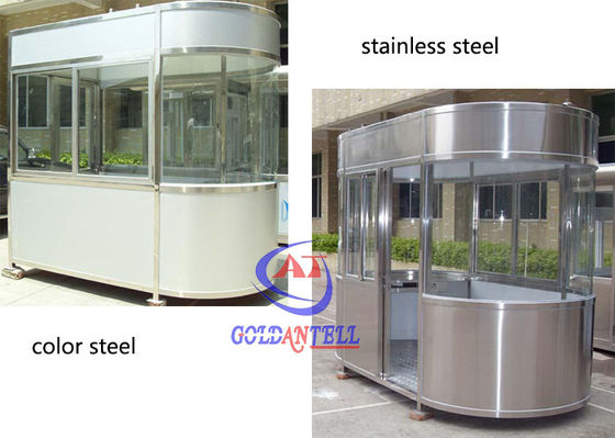 Stan Penjaga Keamanan Panel Stainless Steel Seluler Tata Letak yang fleksibel