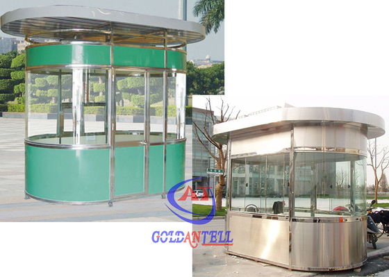 Stan Penjaga Penjaga Prefab Portabel yang andal dan andal, SUS 304 dibuat