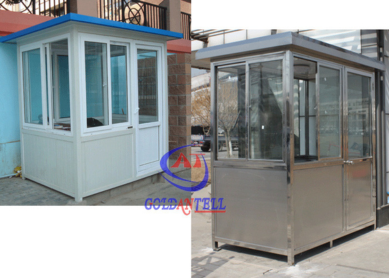 Kotak Penjaga Stainless Steel, Ruang Penjaga Keamanan Desain Cantik