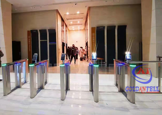 Office Gym 40 - 60p / M Pintu Putar Portabel Pintu Putar Pengenalan Wajah