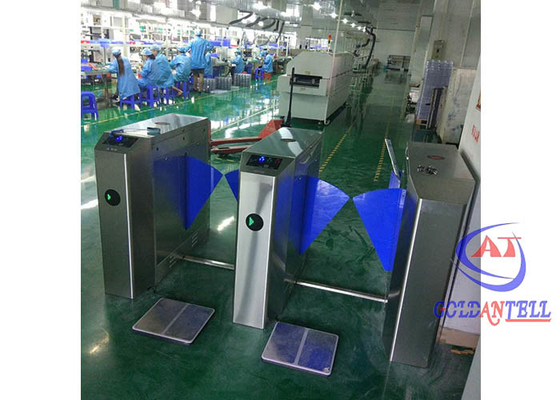 Kontrol Akses Bi Directional Turnstile Coin Dioperasikan ESD Swing Gate Turnstile Untuk Gym