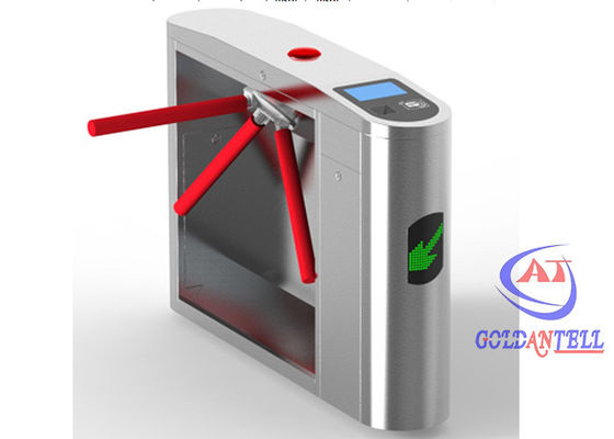 Pedestrian Tripod Turnstile Gate Fully Automatic Access Control 3 Arm For Stadium