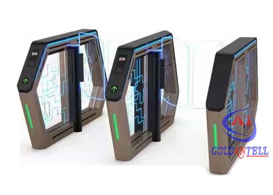 Tahan Lama Modern Turnstile Barrier Gate Waterproof RFID Untuk Subway Secure