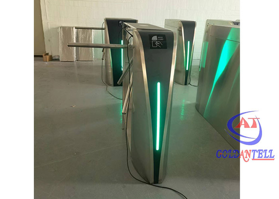 Kontrol Akses RFID Drop Arm Gate Rotating 3 Arm Revolving Tripod Turnstile Gate