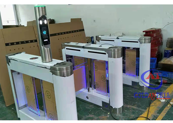QR Code / NFC Turnstile Barrier Gate Pembaca RFID AI Face Recognition Turnstile