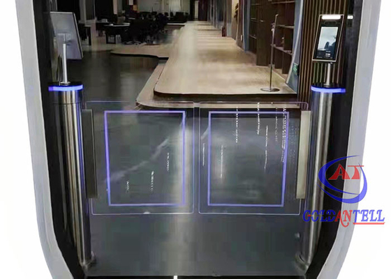 Flap / Swing Speed ​​Turnstile Gate QR Code Turnstile Untuk Kantor Publik