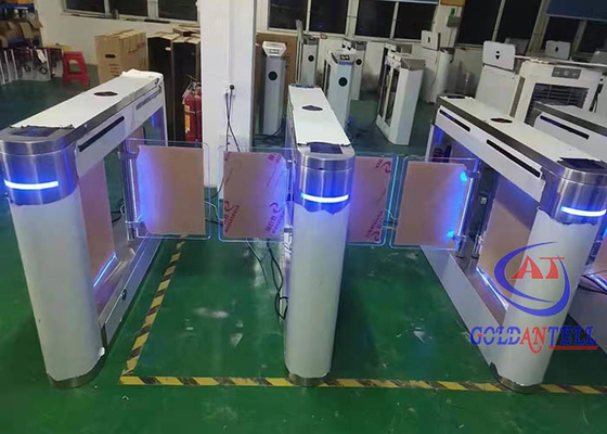 SS304 Anti Tailing Face Recognition Gerbang Kontrol Akses Pintu Putar Tinggi Penuh