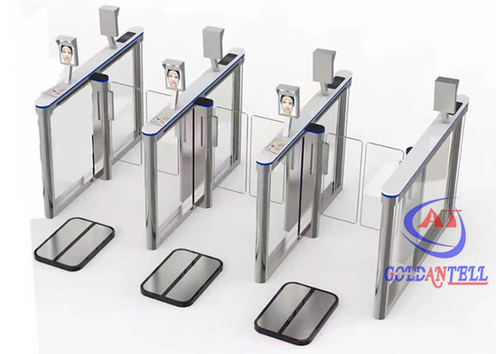 Pembaca NFC Pintu Penghalang Termal Logam RFID Untuk Pengecekan Keluar Tiket Acara