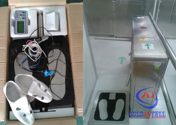 ESD Indoor Outdoor Turnstyle Melindungi Pejalan kaki di Pabrik Elektronik