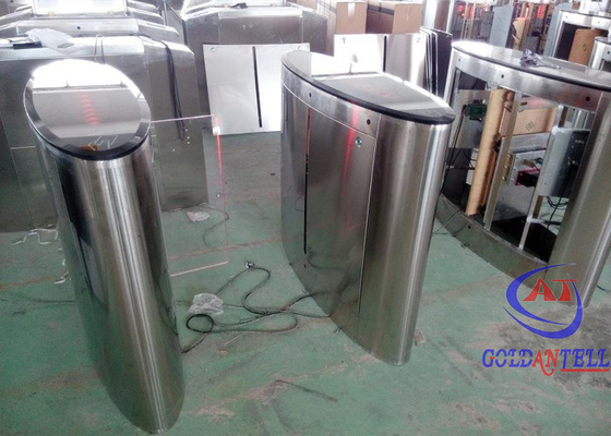 Tiket Biometrik Barcode Metro Flap Barrier Gate Untuk Kontrol Akses