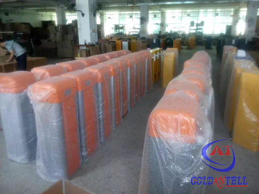 Steel Customized Logo Boom Barrier Gate , Security Car Park Barrier