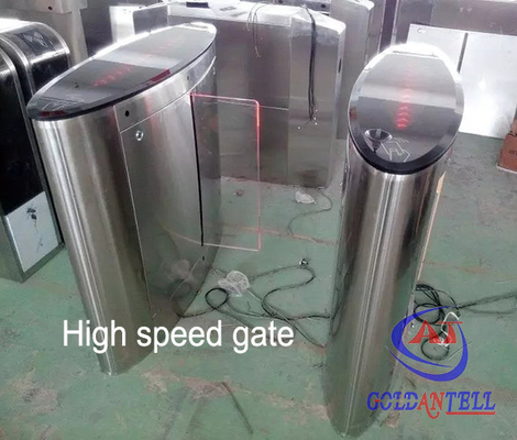 Entry High Speed ​​​​Gate Turnstile Barrier Untuk Klien Vip, Pengenalan Wajah Atau Tiket