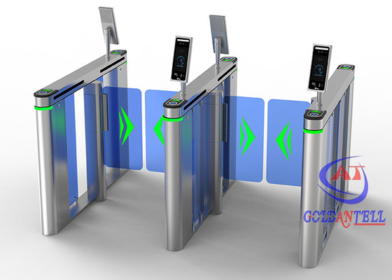 Kantor Swing Turnstile Gerbang Pengakuan Wajah Sistem Kontrol Akses Gerbang Swing Barrier