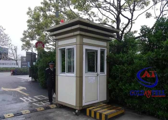 Hidup Panjang Odm Rumah Penjaga Keamanan Ketahanan Gempa Dengan Roda
