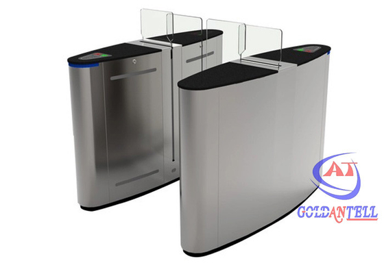 304 stainless steel flap penghalang gerbang keamanan pintu mekanisme Rs485 sidik jari