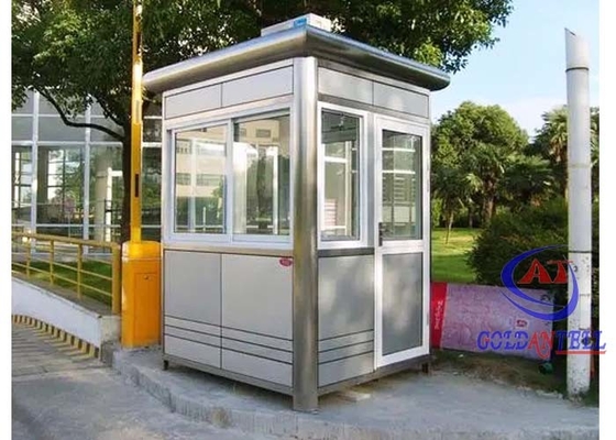Warna Custom Baja Penjaga Post Paviliun Stand Untuk Luar
