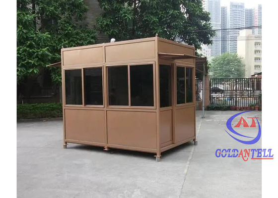 Color Steel Prefab Kamar Mandi Umum Mudah Mengumpulkan Sandwich Panel Pintu