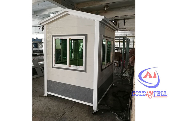 OEM Ukuran Keamanan Kabin Penjaga Rumah Sarang Outdoor Portable Kiosk Sementara