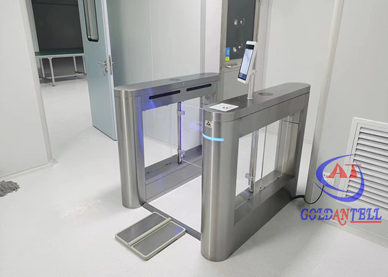 Otomatis Swing Barrier Baffle Gate Turnstile Kantor Kontrol Akses Cepat Smart Hotel Remote Control Entrance